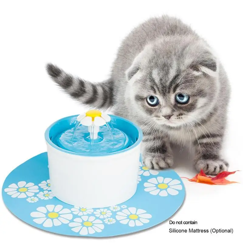 Автоматический фонтан для воды для кошек 1.6л, Электрический фонтан для воды для собак, кошек, домашних питомцев, миска для питья кошек, питьевой фонтан, диспенсер