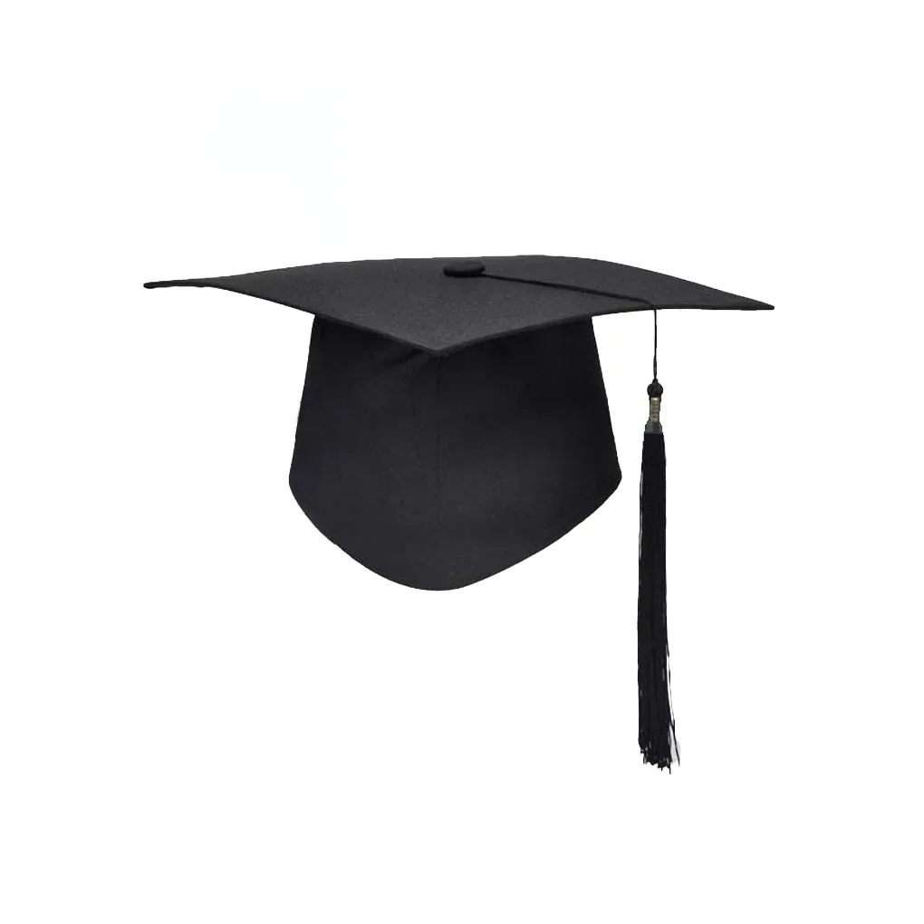 Школьная выпускная вечерние шапка с кисточками Mortarboard университетский девичник, магистр, доктор, академическая шапка