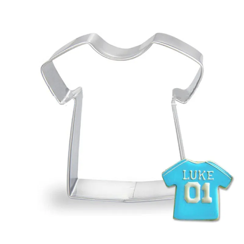 Baby-Clothes-Shape-Stainless-Steel-Biscuit-Creative-Cookie-Mold-Die-Fondant-Cake-Mold-Bat-Cutting-Cake