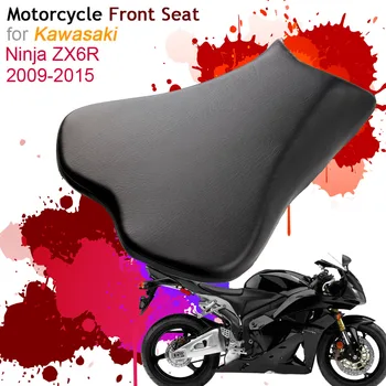 

For Kawasaki Ninja ZX6R 2009-2015 Front Seat Cover Cushion Leather Pillow ZX6R 09-15 Motorcycle Rider Driver Seat