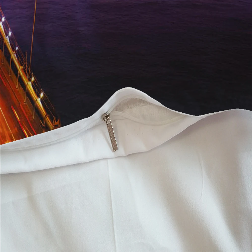 LOVINSUNSHINE Комплект постельного белья Королева одеяло наборы вид на город 3d цифровая печать Parrure De Lit AB#65