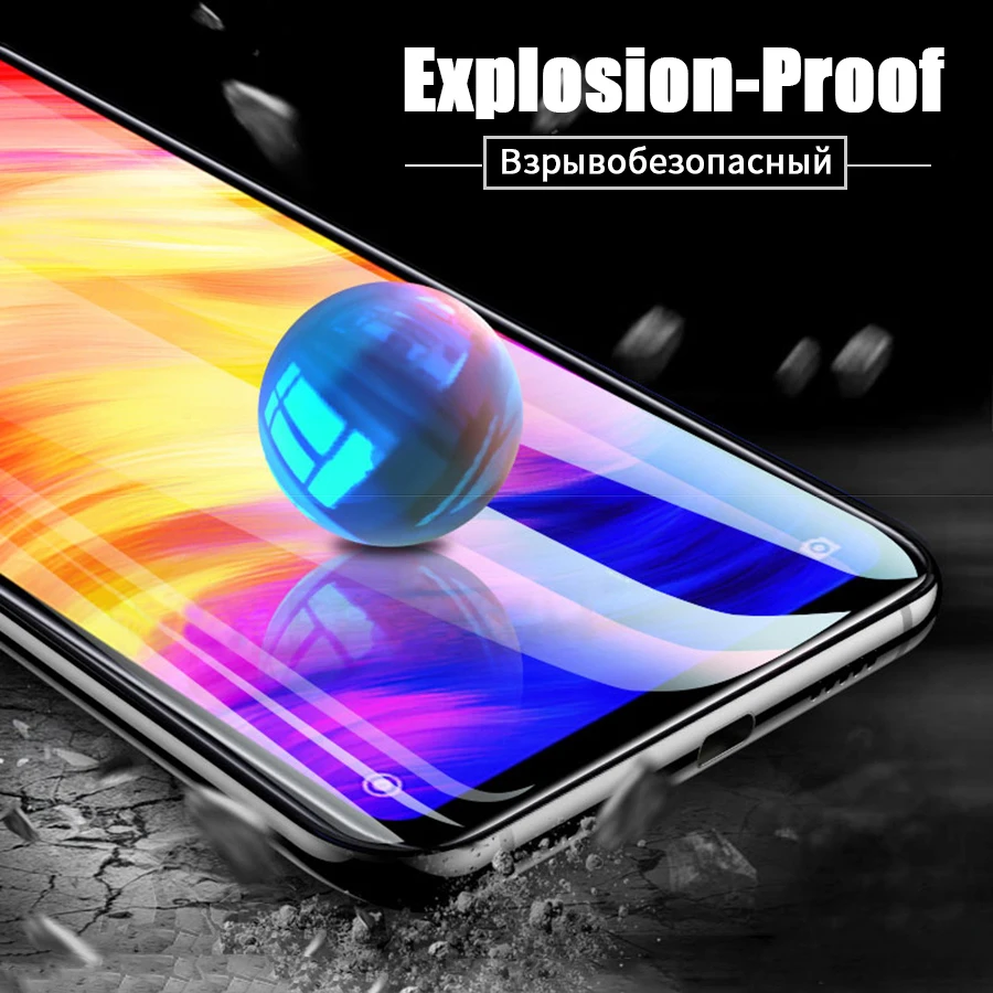 6D полный клей покрытие из закаленного стекла для Xiao mi Pocophone F1 mi 9 9 T 8 A2 Lite mi x 3 Red mi Note 7 6 5 K20 Pro Защитная пленка для экрана