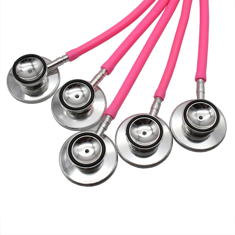 5Pcs Multifunctional Double Head Stethoscope Medical Dual Head