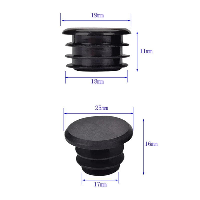 1 пара велосипедных ручек, заглушки для горного велосипеда, велосипедные ручки, пластиковые заглушки-колпачки, Аксессуары для велосипеда