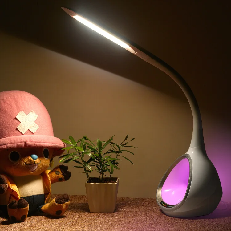 Colorful Multi functional Atmosphere LED Lamp Eye protection Table