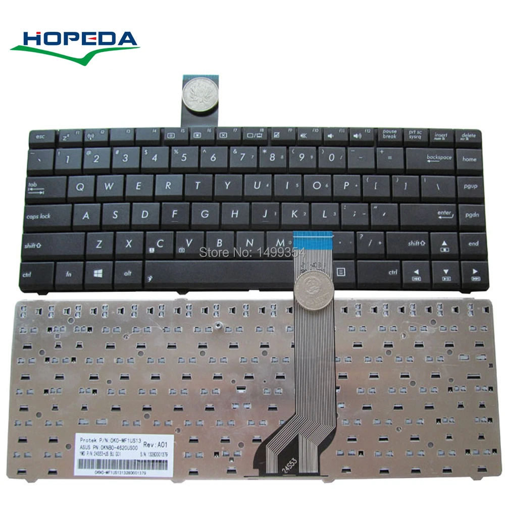 New Laptop Keyboard For ASUS PR045V P45V PRO45V PRO45E P45VJ Keyboard