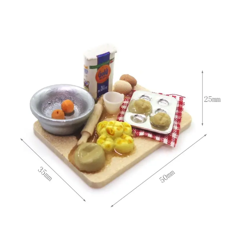 Новинка 1:12 весы кукольный домик миниатюрная Кухня Еда яйца молоко хлеб молоко бутылки доска играть игрушки для куклы детские подарки