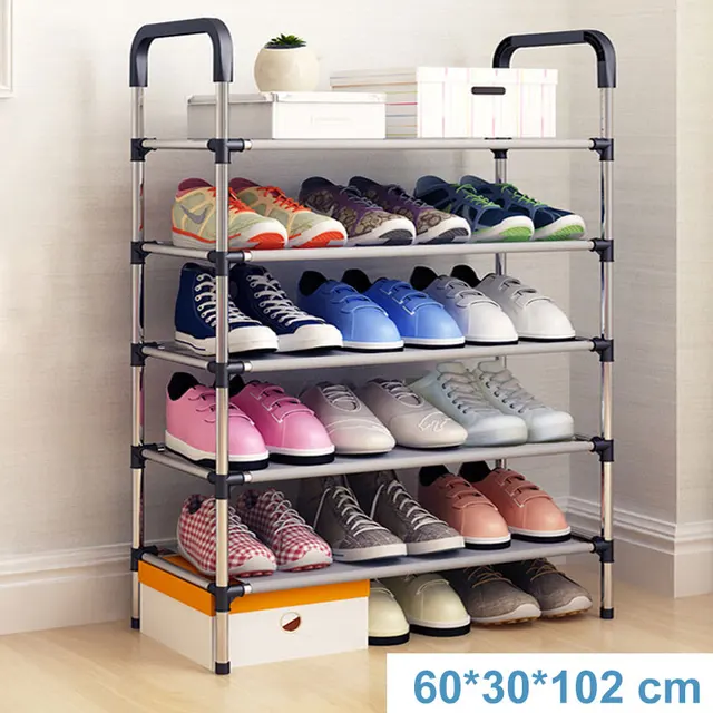 Hot Sale Shoe Rack Easy Assembled Plastic Multiple layers Shoes Shelf