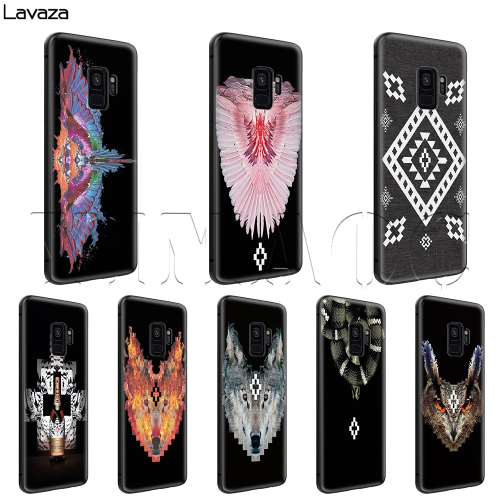 

Lavaza Marcelo Burlon Case for Samsung Galaxy S6 S7 Edge S8 S9 S10 Plus A3 A5 A6 A7 A8 A9 J6 Note 8 9