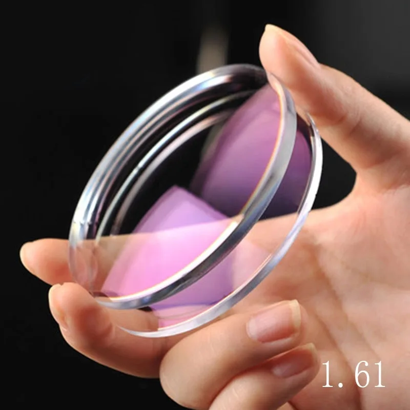 

OEYEYEO 1.60 Single Vision Optical Glasses Prescription Lenses for Myopia Astagmatism Eyeglasses CR-39 Resin Lens With Coating