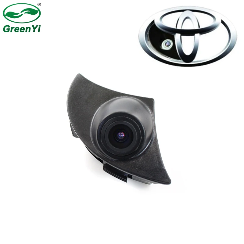 

GreenYi CCD Car Front Logo Camera For Toyota Corolla Front View Side Reversing Backup Image Camera Parking Assistance