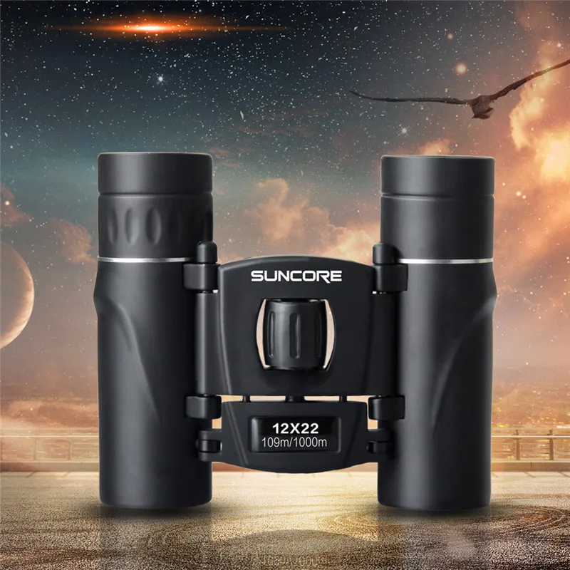 

12X22 Hunting HD Non-infrared Night Vision Binocular Telescope Waterproof Portable Professional Optical Outdoor Sports Eyepiece
