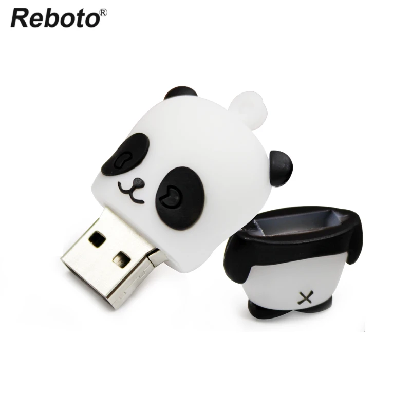 Флеш-накопитель Panda, USB флеш-накопитель, 64 ГБ, USB карта памяти с милыми животными, 4 ГБ, 8 ГБ, USB мини-накопитель, 16 ГБ, 32 ГБ, USB 2,0, флеш-накопитель