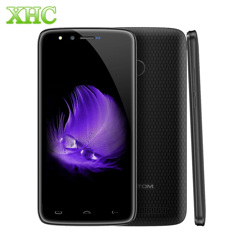 4G LTE HOMTOM HT50 3GB+32GB Mobile Phones 5500mAh Fingerprint ID 5.5''Android 7.0 MTK6737 Quad Core 1.3GHz FCC OTA Smartphones