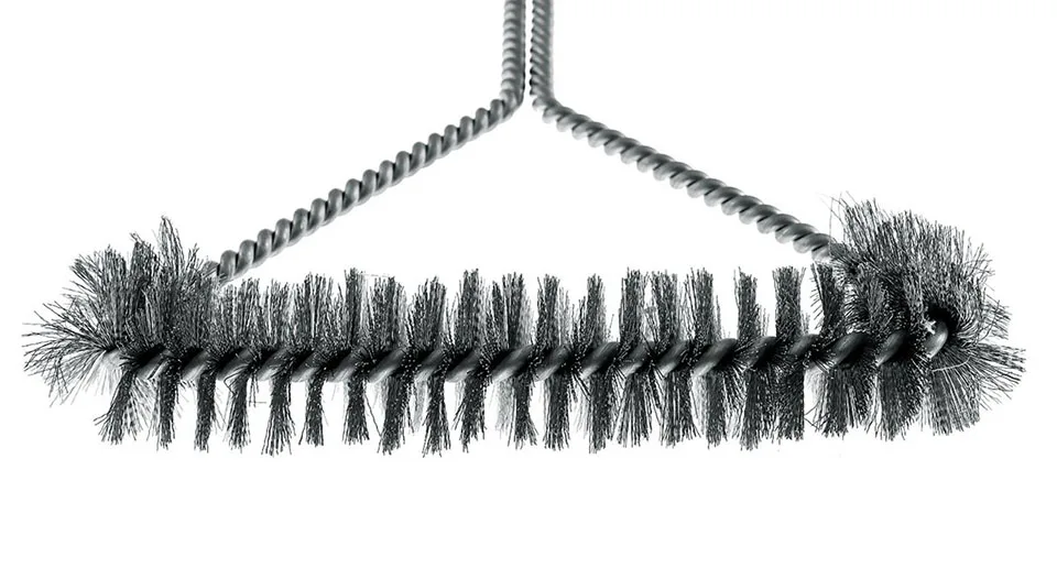 12" BBQ Grill Cleaning Brush BBQ tool Grill Brush with Plastic Handle