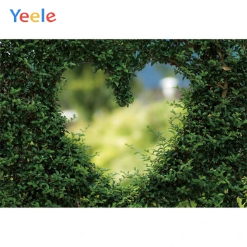

Yeele Landscape Grass Background Love Heart Wallpaper Photography Backdrop Personalized Photographic Background For Photo Studio