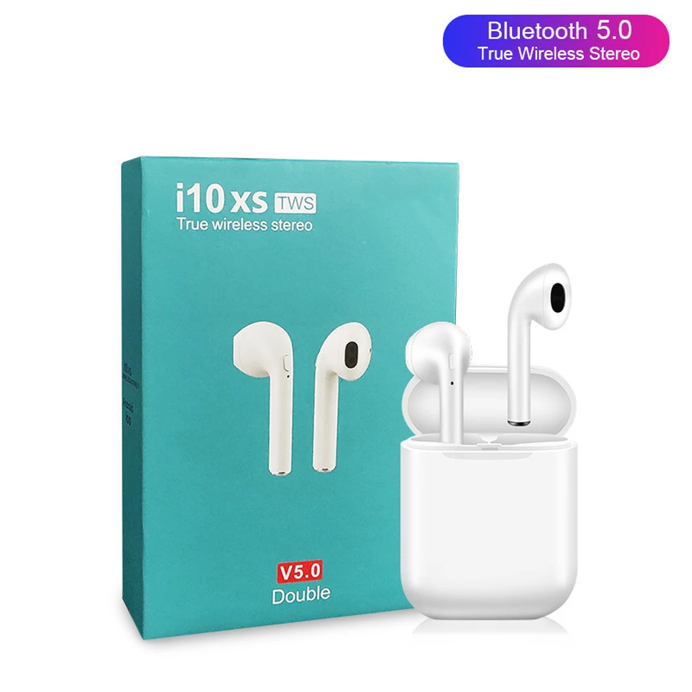 

I10xs Tws Wireless Bluetooth Earbuds Earphone Bluetooth 5.0 Headset with Load Charger Box Earphones