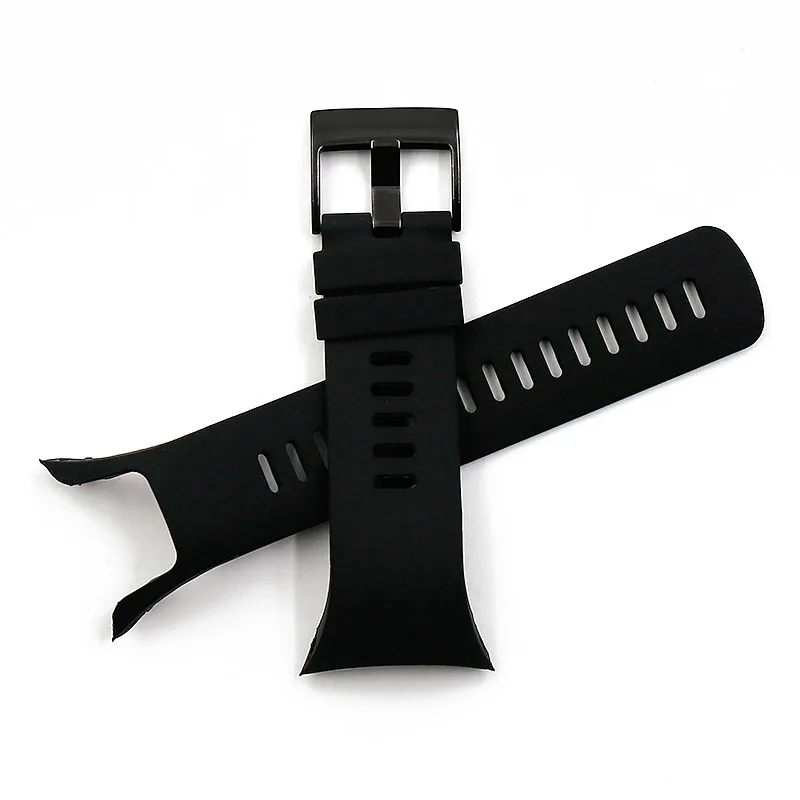 Watch accessories pin buckle silicone strap for SUUNTO Spartan cool running Trainer sports waterproof strap women men watch band