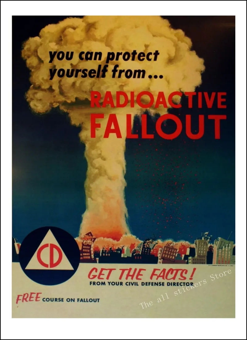 Fallout 3 4 игровой Плакат Украшение для домашнего интерьера крафт-игра плакат рисунок core наклейки на стену/9005 - Цвет: 10