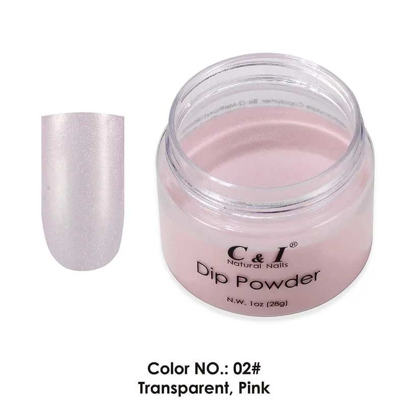 

28g Dipping Powder -Color NO.2# Transparent Pink of Builder Color System