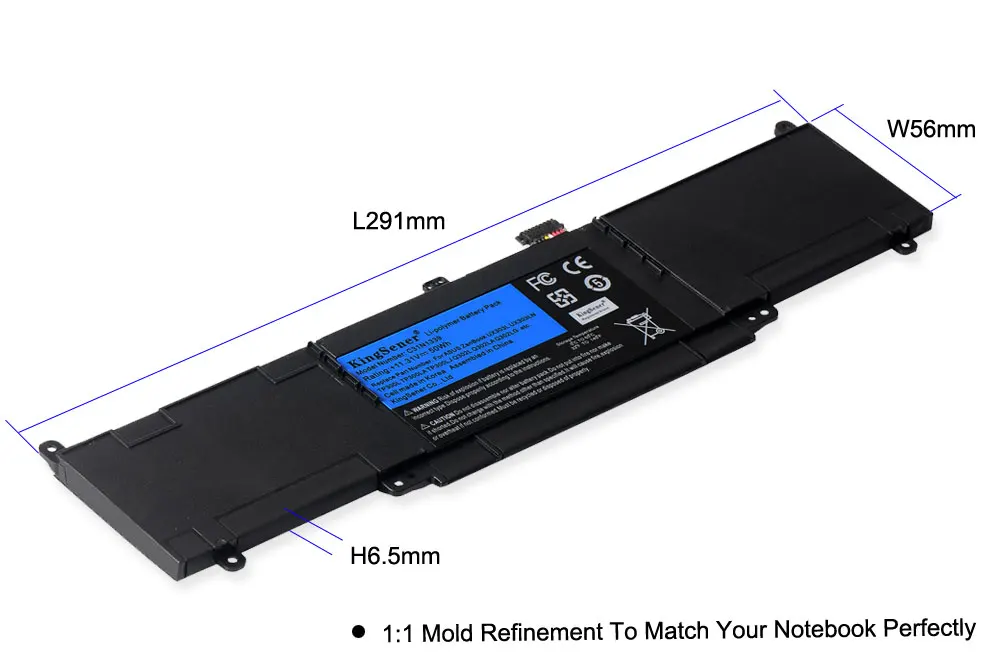 KingSener C31N1339 ноутбука Батарея для ASUS Zenbook UX303L UX303LN TP300L TP300LA TP300LJ Q302L Q302LA Q302LG C31N1339 50Wh
