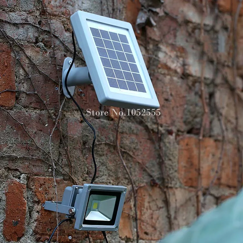 New Solar Powered Lamp Integrated Light Source Lamp Floodlight Outdoor Landscape Garden Garage Spot Wall Emergency Lights K54