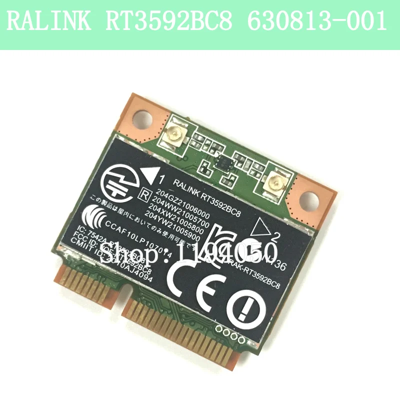 RALINK Rt3592 rt3592bc8 Dual band 300 Mbps Wi-fi metade Mini PCI-E Wireless-N Cartão SPS: 630813-001 4230 s 4430 s 4530 s RT3592