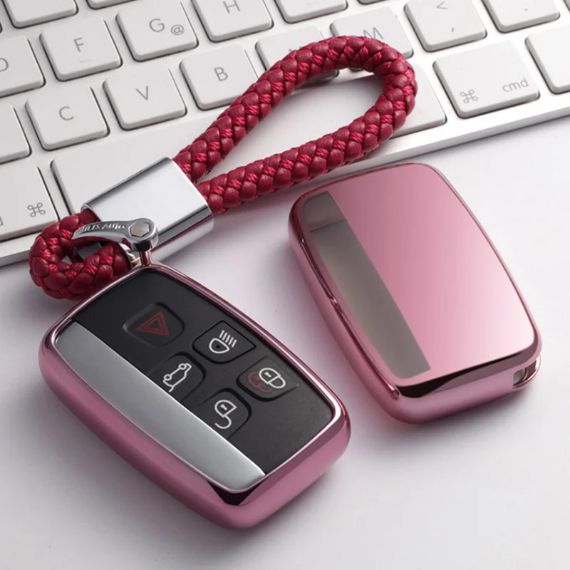Новый мягкий ТПУ чехол для ключей Land Rover A9 Range Sport Evoque Freelander 2 Jaguar XE Гитара