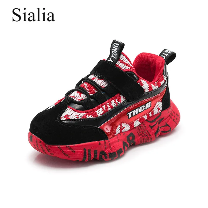 

Sialia Spring Autumn Children Shoes For Kids Sneakers Boys Casual Shoes Girls Sneakers Kids Shoes Genuine Leather Mesh Fashion