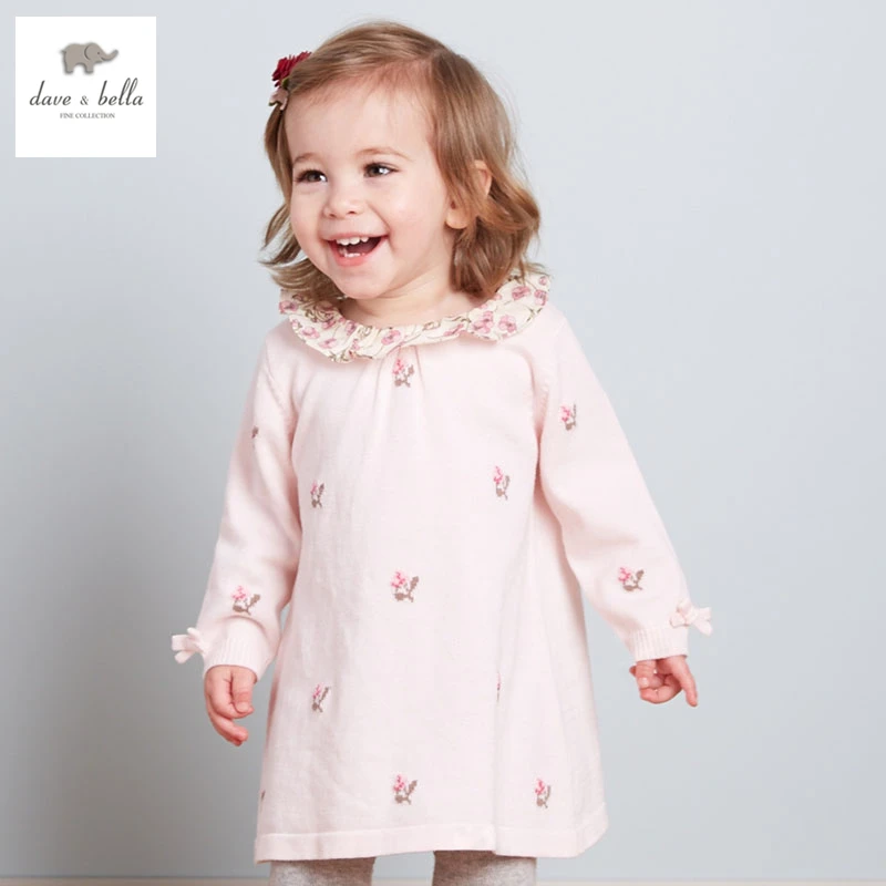 DB3132 dave bella autumn girls fairy dress toddler princess dress baby clothes infant dress baby baby dress db1553 dave bella summer baby dress infant clothes girls party dress fairy dress toddle 1 pc kid princess dress