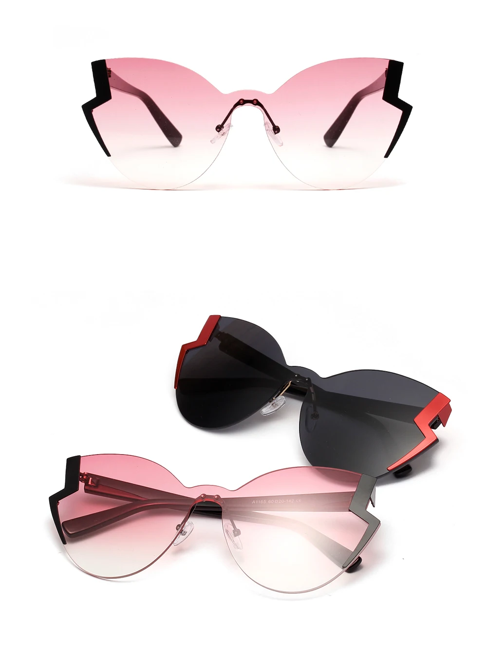 cat eye sunglasses 2A1165 details (1)