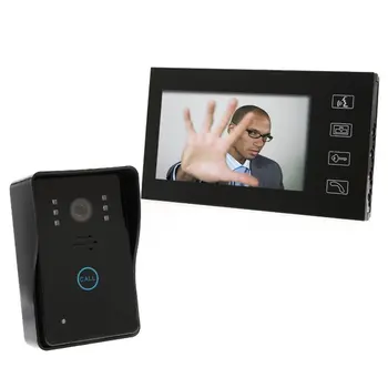

7 inch wireless color video doorbell phone intercom indoor monitors