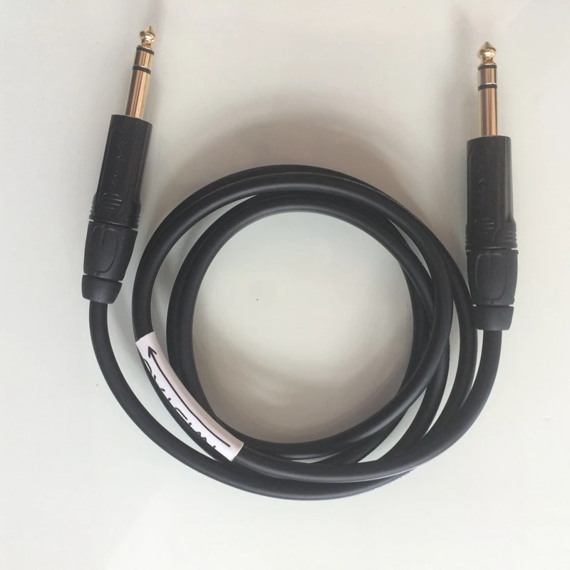 IWISTAO TRS Balanced Signal Cable HIFI Record Canare Professional Broadcast Cable Stereo 6 35 Plug for Headphone Monitor Speaker