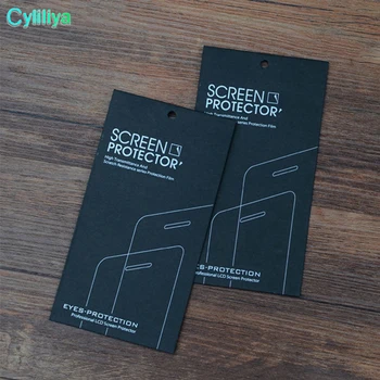

Universal Kraft Retail Package For Tempered Glass Screen Protector Box For iphone X 8 7 6S SE Samsung