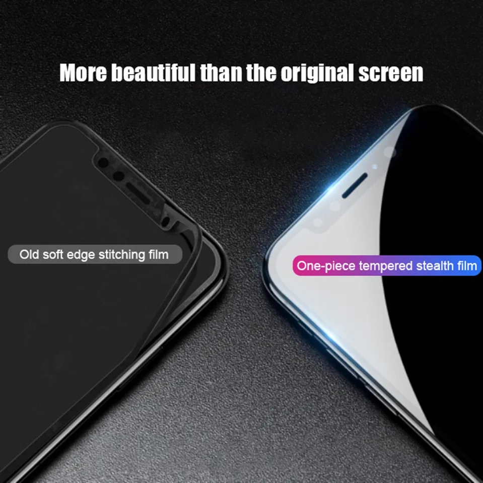 iPhonexs Screen Protector Film For iPhone X XS Tempered Glass 5D Full Cover Glass For iPhone 6 s 7 8 Plus X XR XS Max Glasses 6D (7)