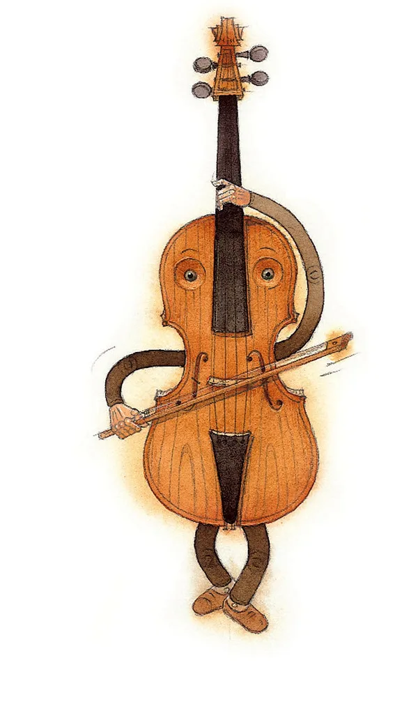 Kestutis-K-132-Stradivarius Violin Painting