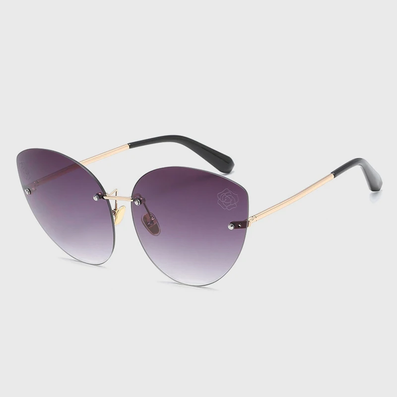 rimless sunglasses wholesale