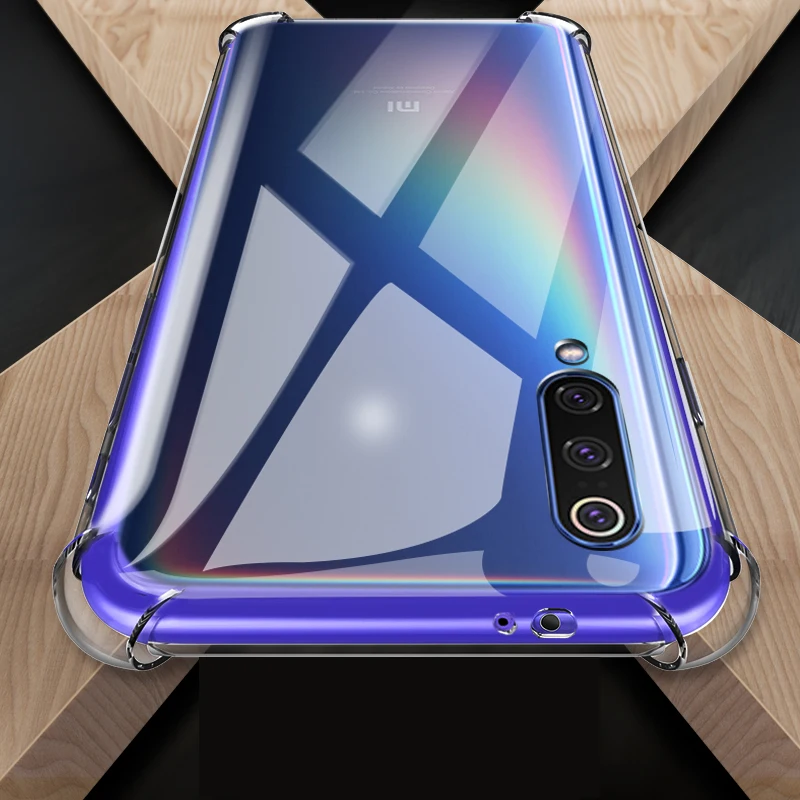 

Anti-shock Soft Cases for Xiaomi Mi 9 9 SE Case Transparent Soft TPU Protector Cover for Xiaomi Mi9 9SE Shell Bumper Case Funda