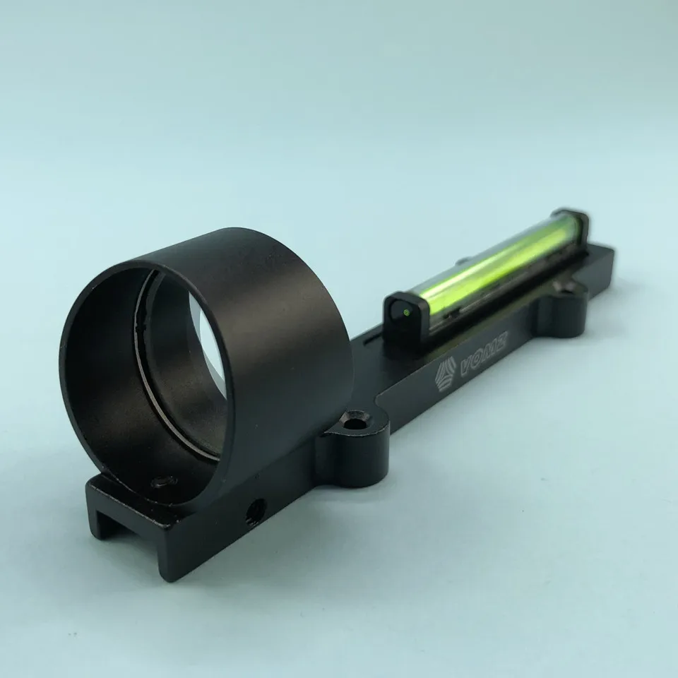 

Lightweight Fiber Sight 1x28 Reflex Sight Hunting Riflescope Red Dot Sight Fit for Shotguns Rib Rail Shooting R9192