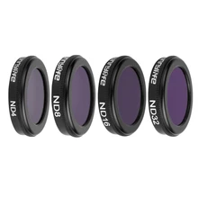 Mavic 2 Zoom 4 шт. комплект ND4 ND8 ND16 ND32 фильтр для объектива камеры фильтры ND 4 8 16 32 Фильтр для DJI Mavic 2 drone запчасти