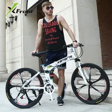 Original X-Front brand 21 24 speed 26” Carbon steel damping mountain downhill folding bike mtb bicicleta bicycle