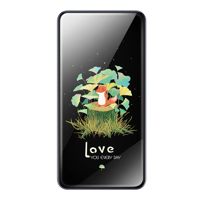 Внешний аккумулятор для xiaomi mi iPhone mi ni 8000mAh с двумя usb-портами mi ror внешний аккумулятор быстрая зарядка Pover Bank - Цвет: as picture 3