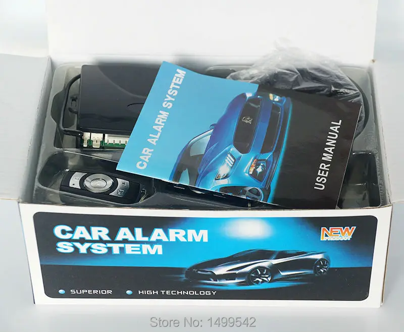 Prova de Venda Sistema de Alarme de Carro Kit de Alta Roubo-à Quente Universal Inteligente Programável Remoto Central Qualidade 17 Cheap Sistema EAS