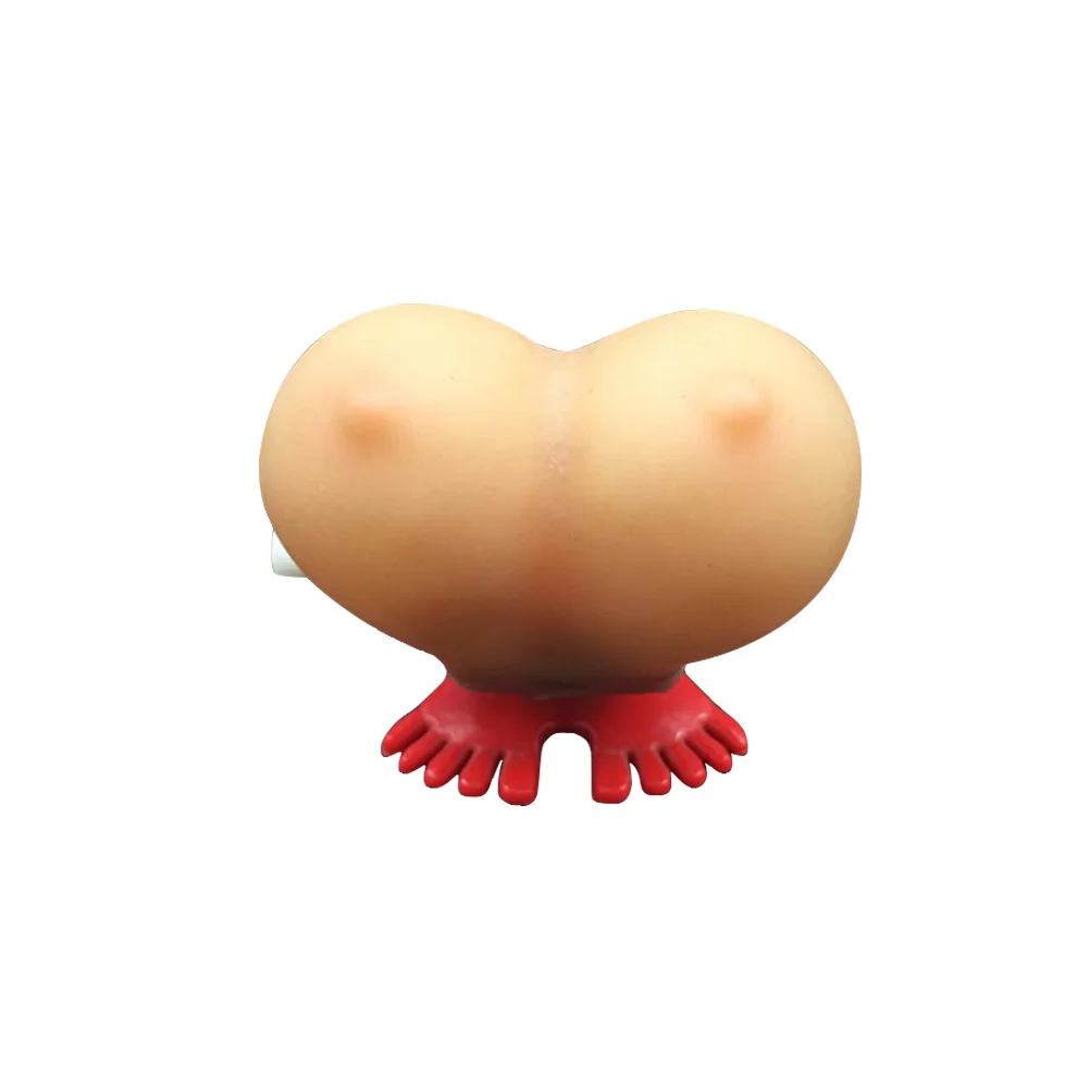 

1 PCS Funny Wind Up Toys Jumping Jolly Boob Breast Toys Favors Naughty Accessories