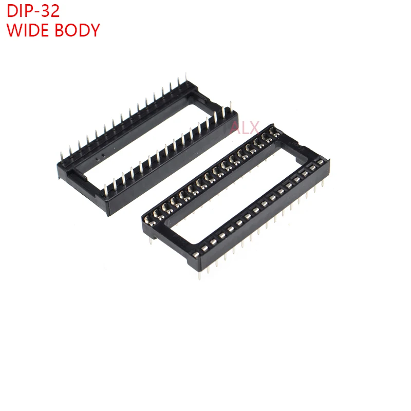 10PCS 와이드 바디 DIP32 IC 소켓 DIP 칩 테스트 홀더 어댑터 32 핀 dip 32 DIP 32PIN 32 p 2 ...