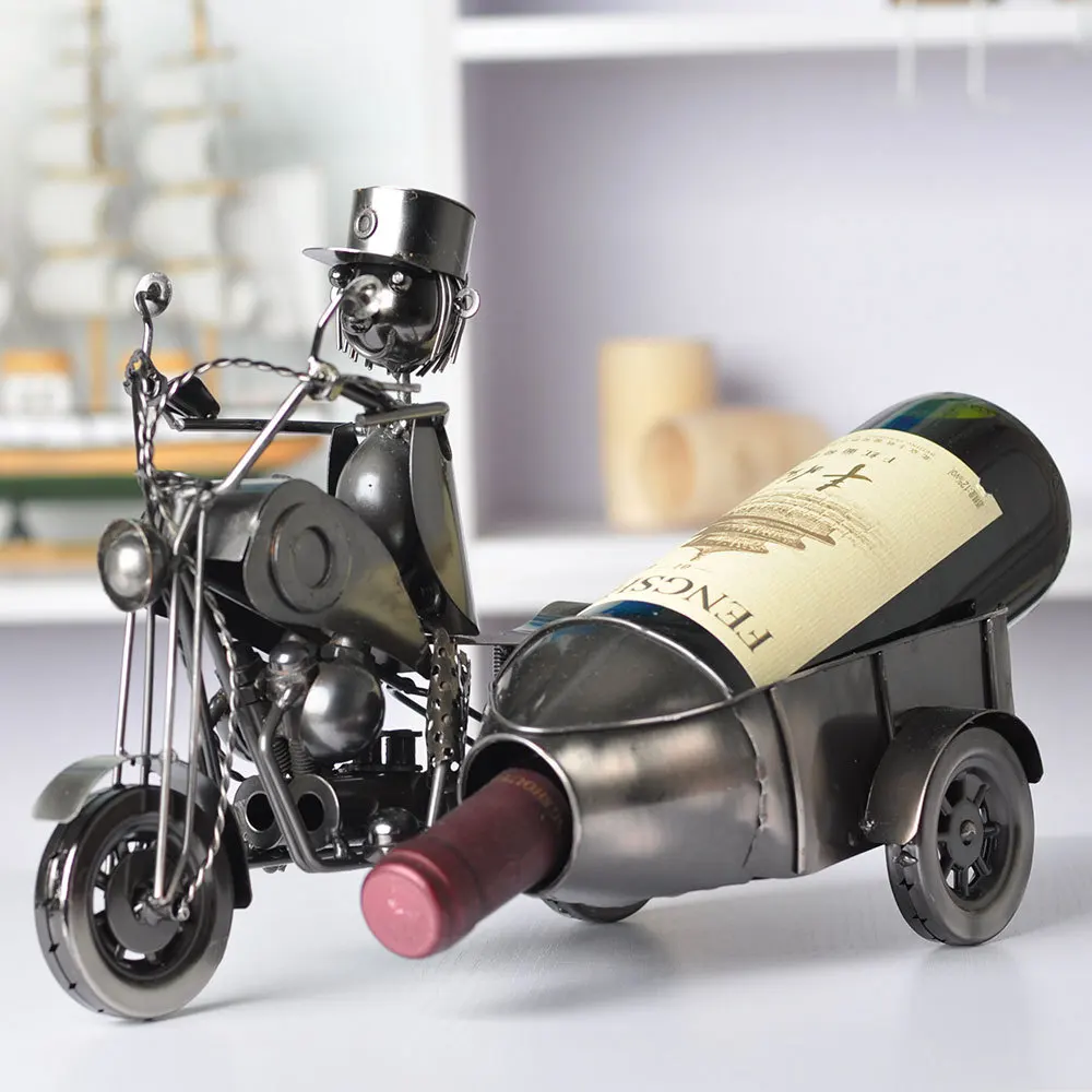 

O.RoseLif Bar Decoration New Arrival Fashion Wine Rack Bar Wine Holder Wedding Decoration Crafts Gifts Furnishings