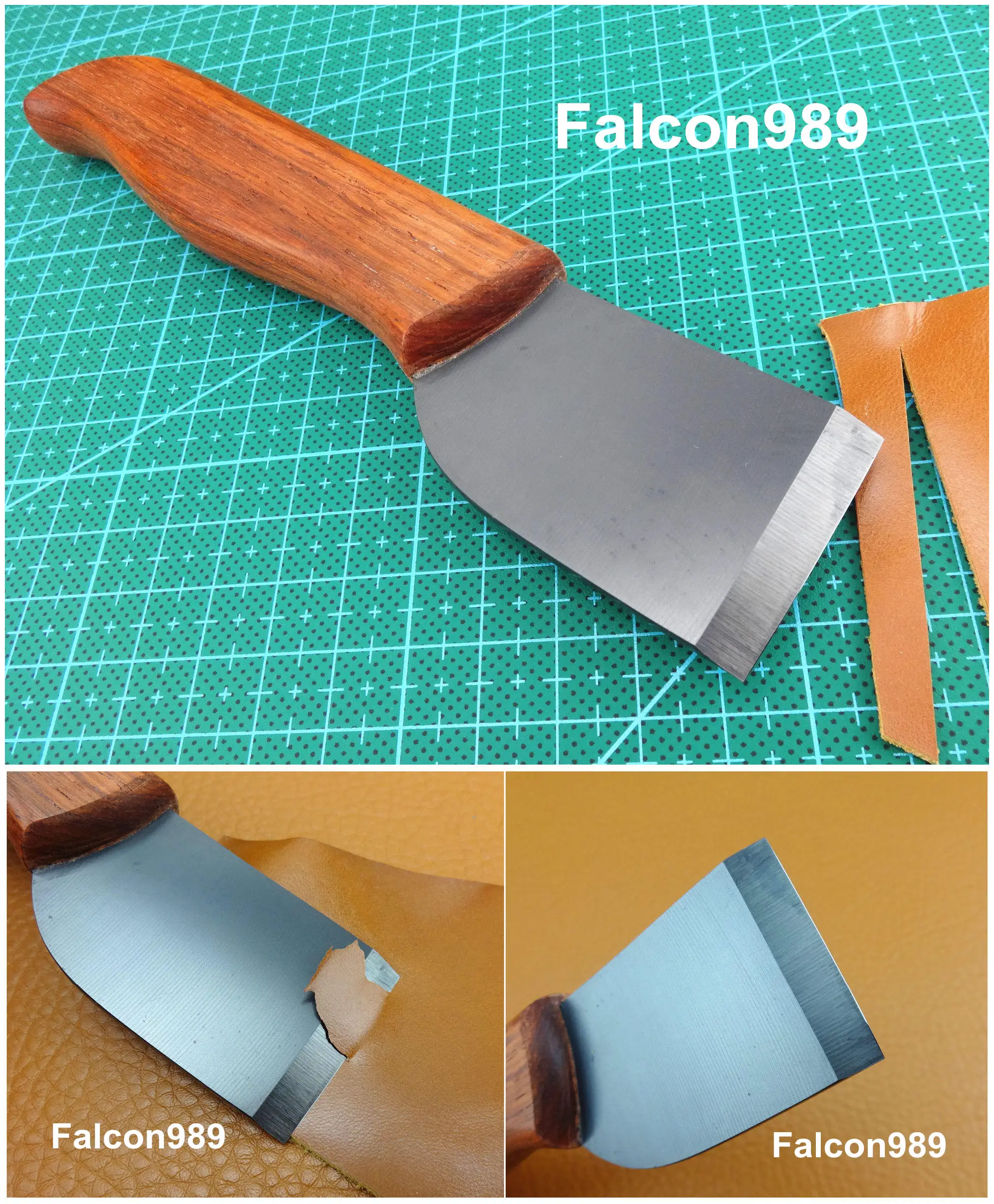 

1pc Leather Craft Nano Ceramic Blade Knife Cutter Skiving Tool - Sewing Stitching Carving Stamping Polisher Button Punch Chisel