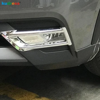 

For Nissan Kicks 2016 2017 2018 2019 Chrome Front Fog Light Lamp Cover Trim Foglight Molding Garnish Bezel Protector Decoration