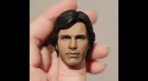 1/6 Масштаб Мужской Головы Лепить Харрисон Форд: хан Соло в Star Wars Для 12 