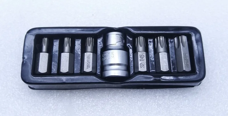 Новинка Набор отверток 7 шт./компл. 1/4 &quot10 мм с конверсионной втулкой 1/4&quot для